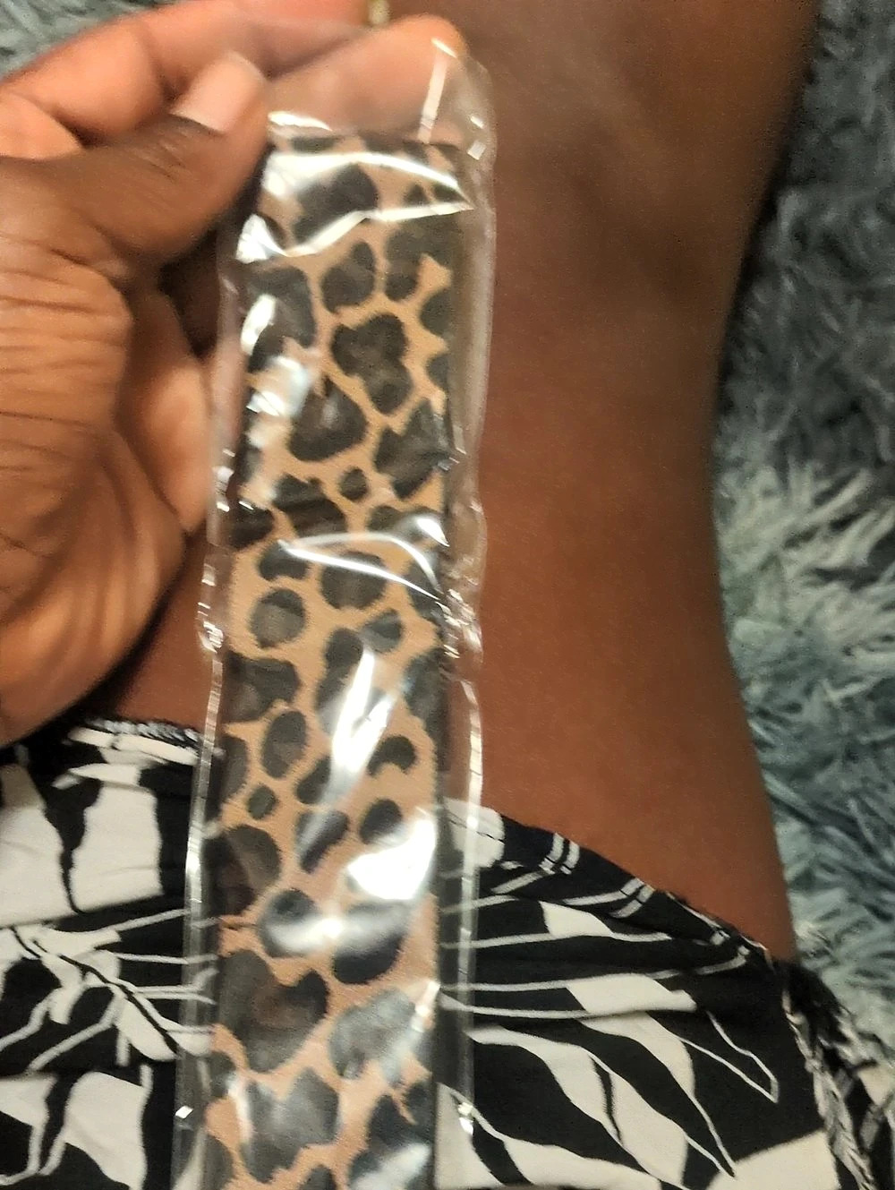 Leopard Print Hair Accessory - Picture 4 of 7